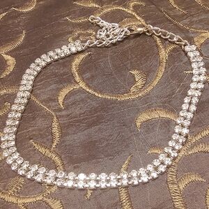 Costume rhinestone Plain Anklet